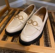 White Loafer Shoes