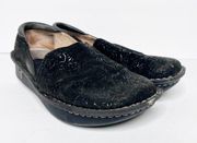 Alegria Debra Black Embossed Comfort Shoes Size 36 Women’s 5