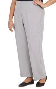 Alfred Dunner Womens Plus-Size Corduroy Pull-On Straight Leg Average Length Pant