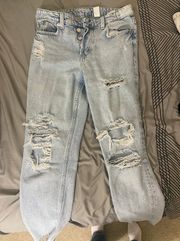 Distressed Jeans