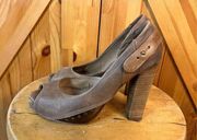 Diesel Women's PLAISIR Heels Open Toe Size 36/6