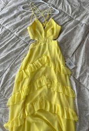 Yellow Formal Dress