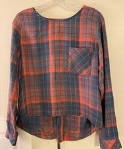 Anthropologie Cloth & Stone Flannel Shirt (S)