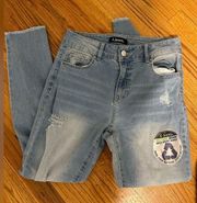 NWT D. JEANS - lightwash skinny