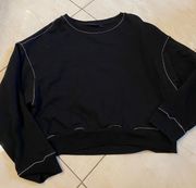 All Saints Sweatshirt Size Large Black