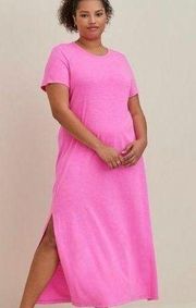 Torrid Sleep Hot Pink Maxi Dress Sz.3