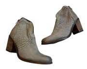 DIBA True Lake Land Woven Perforated Ankle Booties