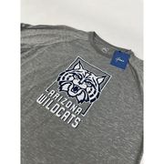 ARIZONA WILD CATS Wildcats Long Sleeve Women's Large L Gray Logo NEW NWT