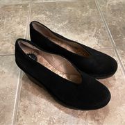 Fly London Yaz Wedge Pump Suede Shoes Size 39