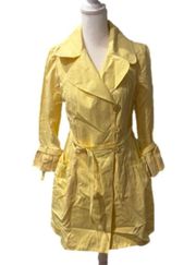 ASO Gossip Girl Jenny Humphrey Similar Yellow Coat Lilly Pulitzer Yellow Coat