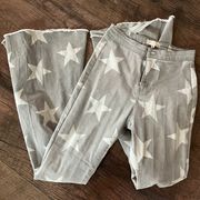 Star Printed Flares