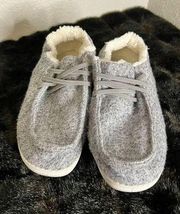 Tommy Bahama Faux Fur Lining Memory Foam Slip On Shoe Size 10