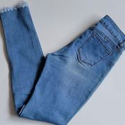 Nina Rossi distressed skinny jeans size 5