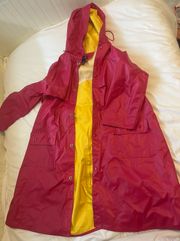 Lands End Raincoat 