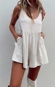 Tay Beige Romper