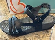 Baretraps Rebound Sandals Black Doreen Womens 6