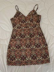 Patterned Dress