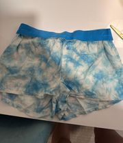 Blue Sleep Shorts From Pink 