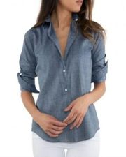 Ann Mashburn Icon Chambray Button Down Shirt