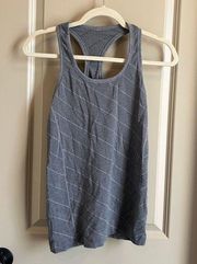 Lululemon Swiftly Tech Racerback HSL-Heathered Slate (Stripe) 6