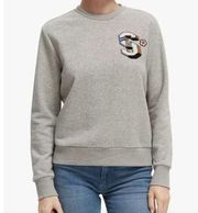 SCOTCH & SODA Patch Crewneck Sweatshirt Sz Medium