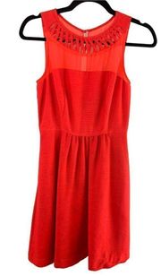 Maeve Anthropologie Sleeveless Lined Swing Dress Size 0