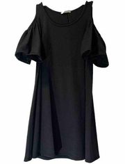 Twenty Seconds Black Cold Shoulder Dress Women’s Small