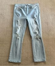 Harmony & Havoc High waisted crop jeans size 8