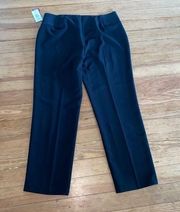 Allison Daley size 16 New With Tags Black Slacks Pleated Front