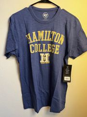 NWT ‘ HAMILTON COLLEGE CONTINENTALS Shirt - Blue