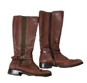 CLARK'S Pita Vienna Authentic Leather Riding Boots size 9