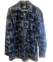 Cabelas‎ Womens Flannel Moose Snow Country Button Up Winter