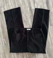 Black Stretch Business Casual Trouser Slacks Size 4