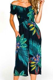 Patrons of Peace Smock Cross Tropical Jumpsuit