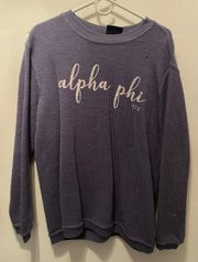 Alpha Phi Crewneck