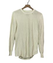 Unif X Urban Outfitters Pullover Waffle Knit Sweater - Cream - Small