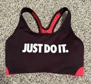 Just do it Nike sports bra