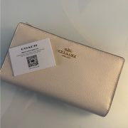 Coach Slim Zip Wallet