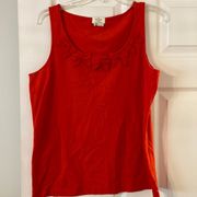 Kate Spade Shirt size XL length 24” bust 38” color red BNWOT