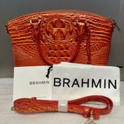 Brahmin Duxbury satchel in Dusty Orange Melbourne​​​