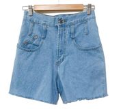 Vintage 90’s Super High Waist Jean Shorts