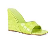 Nancy Heel Lime Green