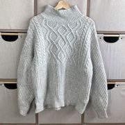 A new day cableknit turtleneck sweater