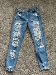 American Eagle Outfitters Ripped Mom Jean