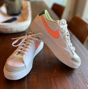 Womens Blazer Low Platform Mismatch Sneakers 9.5