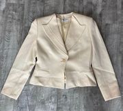 Vintage  Lemon Cropped Blazer