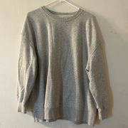 Grey women’s crew neck