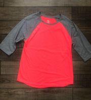 Woman’s  Baseball Style Top