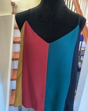 Isla Maude Color Block Camisole/Tank