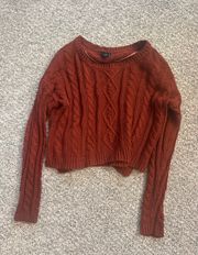 Cable Net Sweater